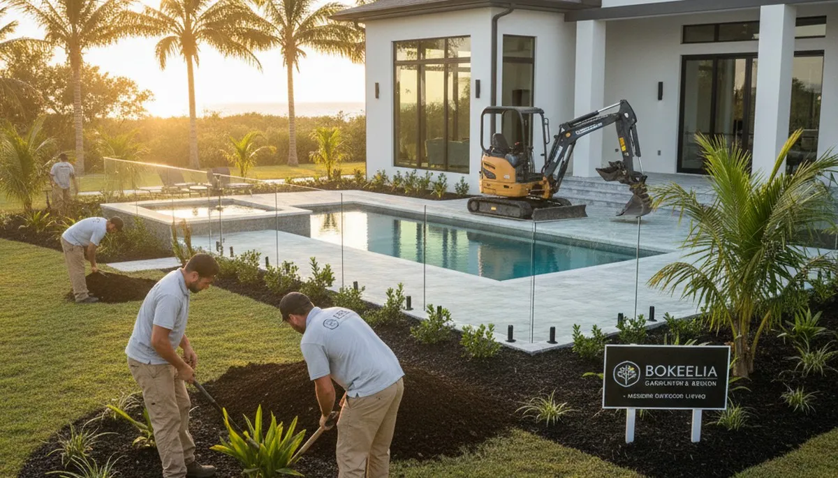 Cape Coral FL landscaping service for residential lawn care and landscape maintenance