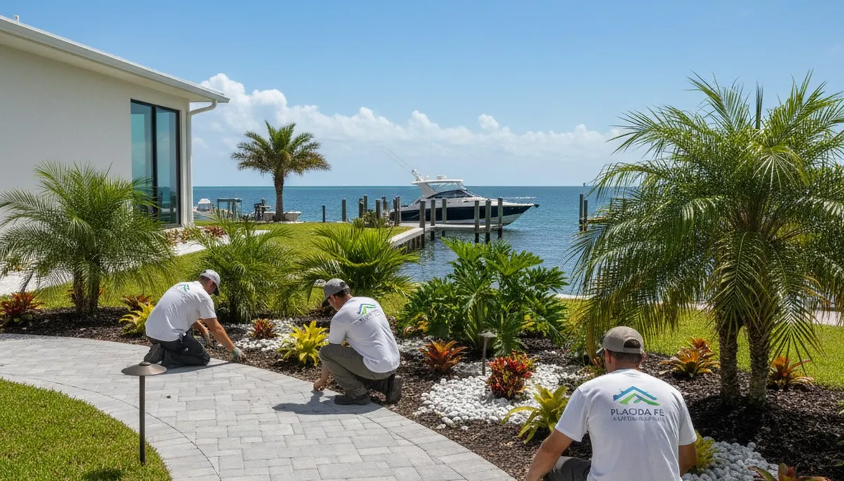 Cape Coral, FL landscaping service for residential lawn care and yard maintenance