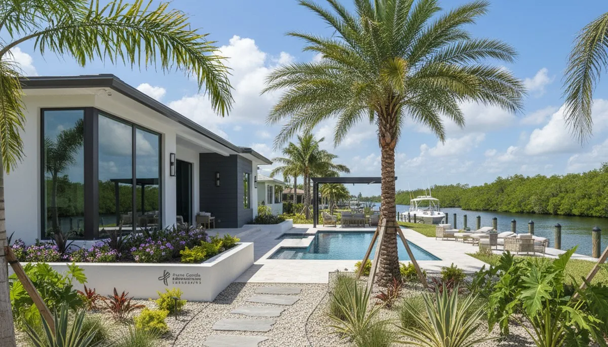 Cape Coral FL landscaping service providing professional lawn care and yard maintenance
